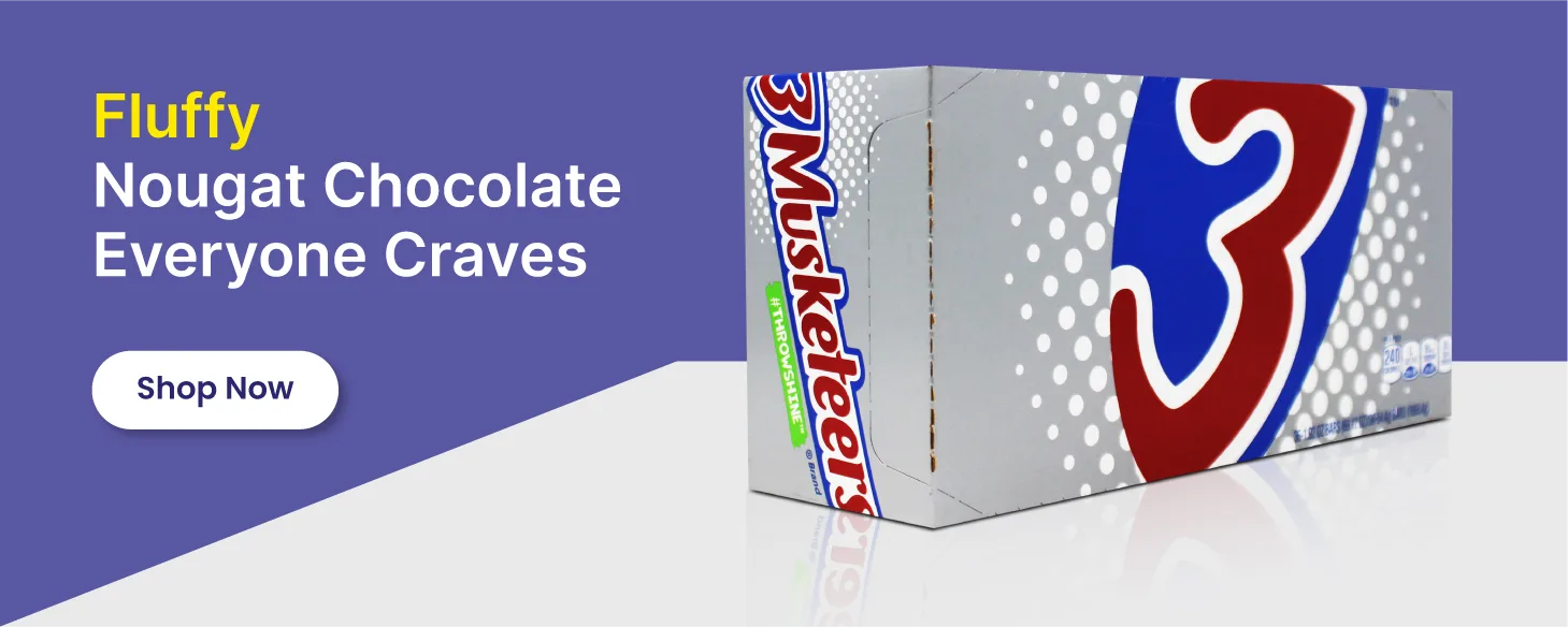3 Musketeers Wholesale | NEPA Wholesale