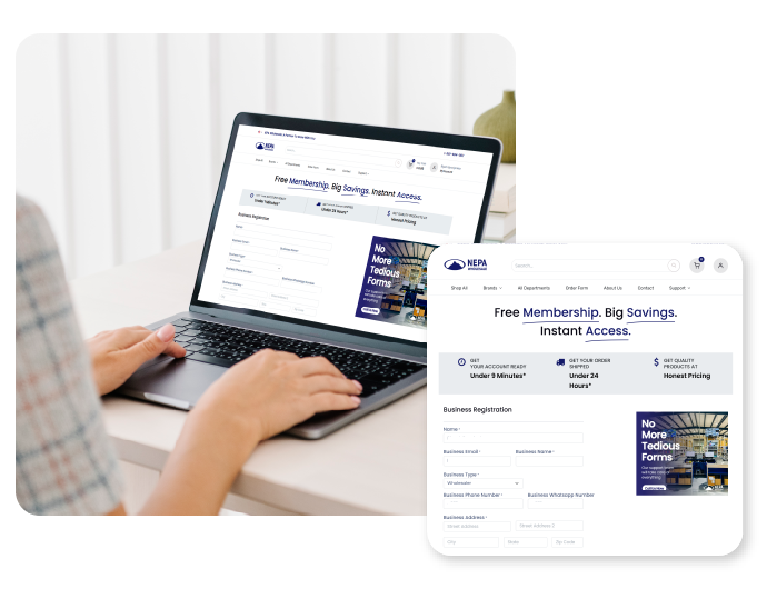 Enter Your Info | NEPA Wholesale