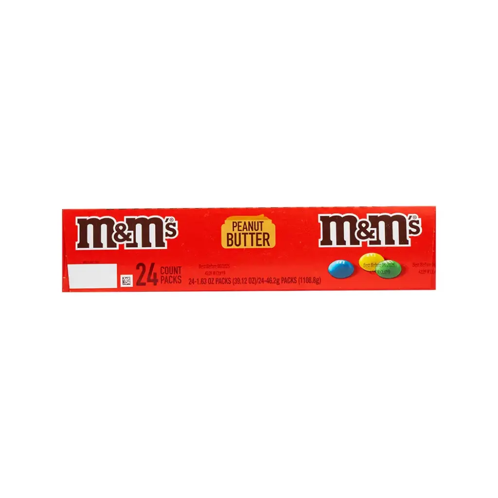 M&M 24-1.63 OZ PEANUT BUTTER