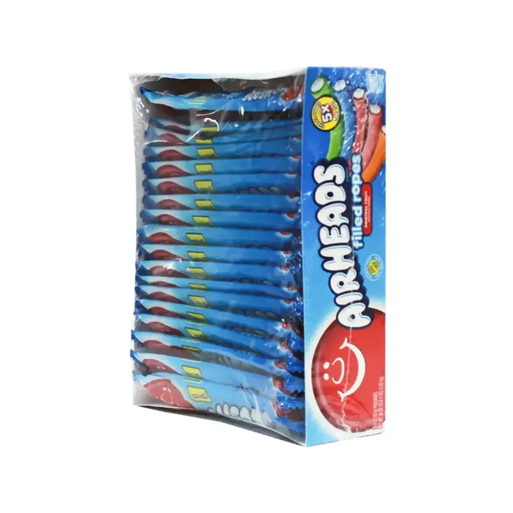 AIRHEADS FILLED ROPES 18-2OZ ORIGINAL FRUIT