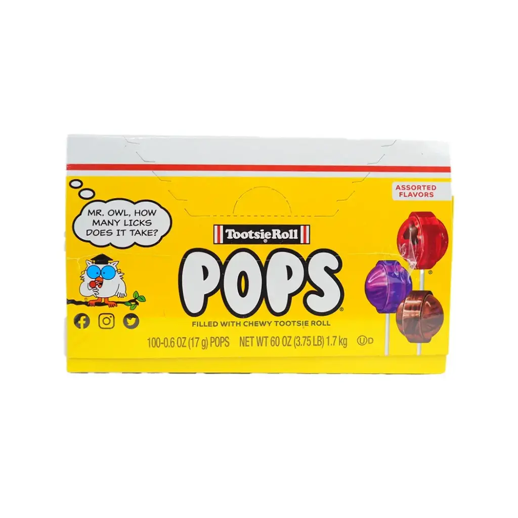 TOOTSI POP ASSORTED 100 CT