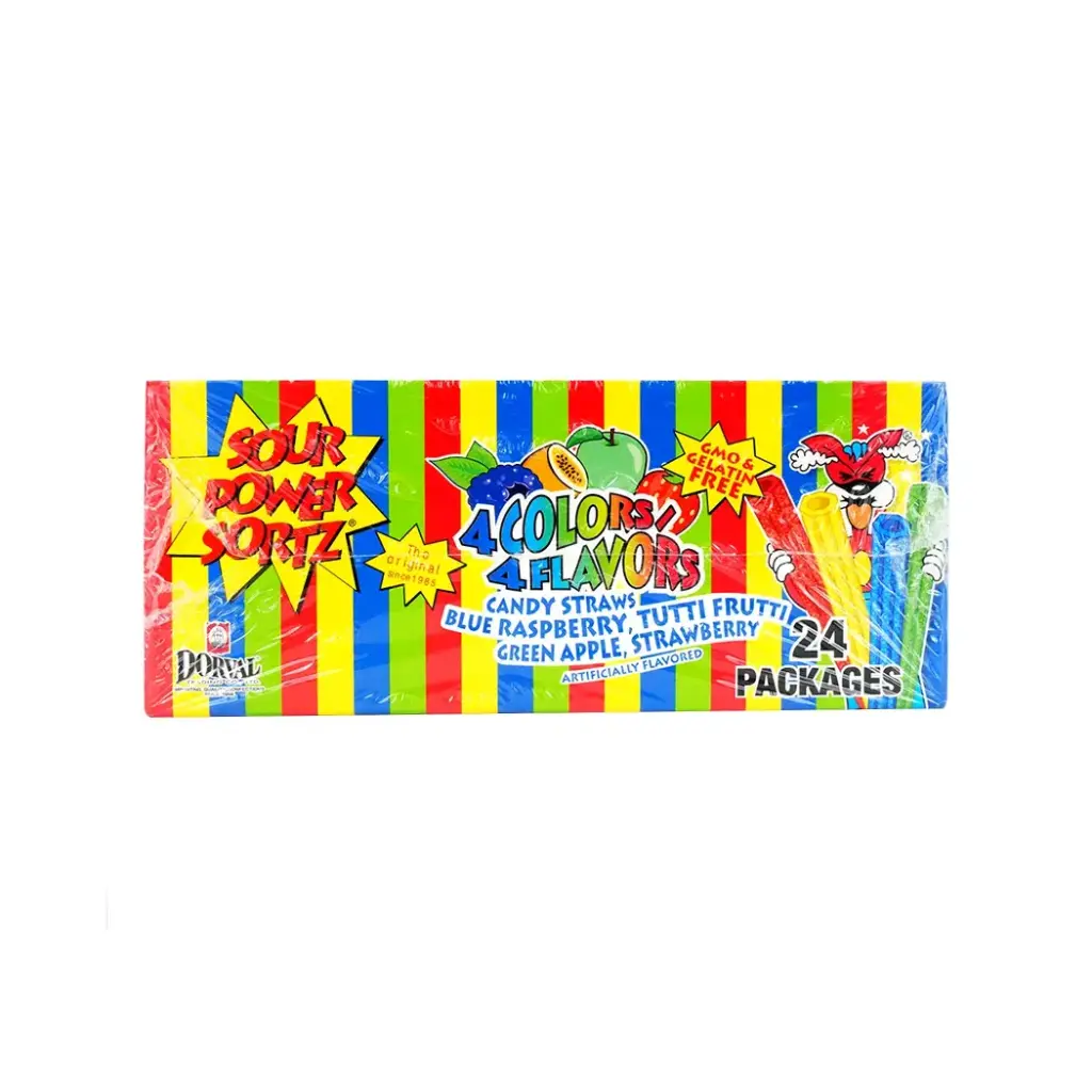 SOUR SUPER 24PK 4 COLOR 4 FLAVOR
