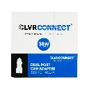 CLVR CONNECT DUAL PORT AUTO ADAPTER WITH TYPE C 4CT