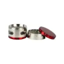 GRINDER (GR108-2) 61MM 4 PART ALLOY SMALL WINDOW WITH 2 TONE COLORS