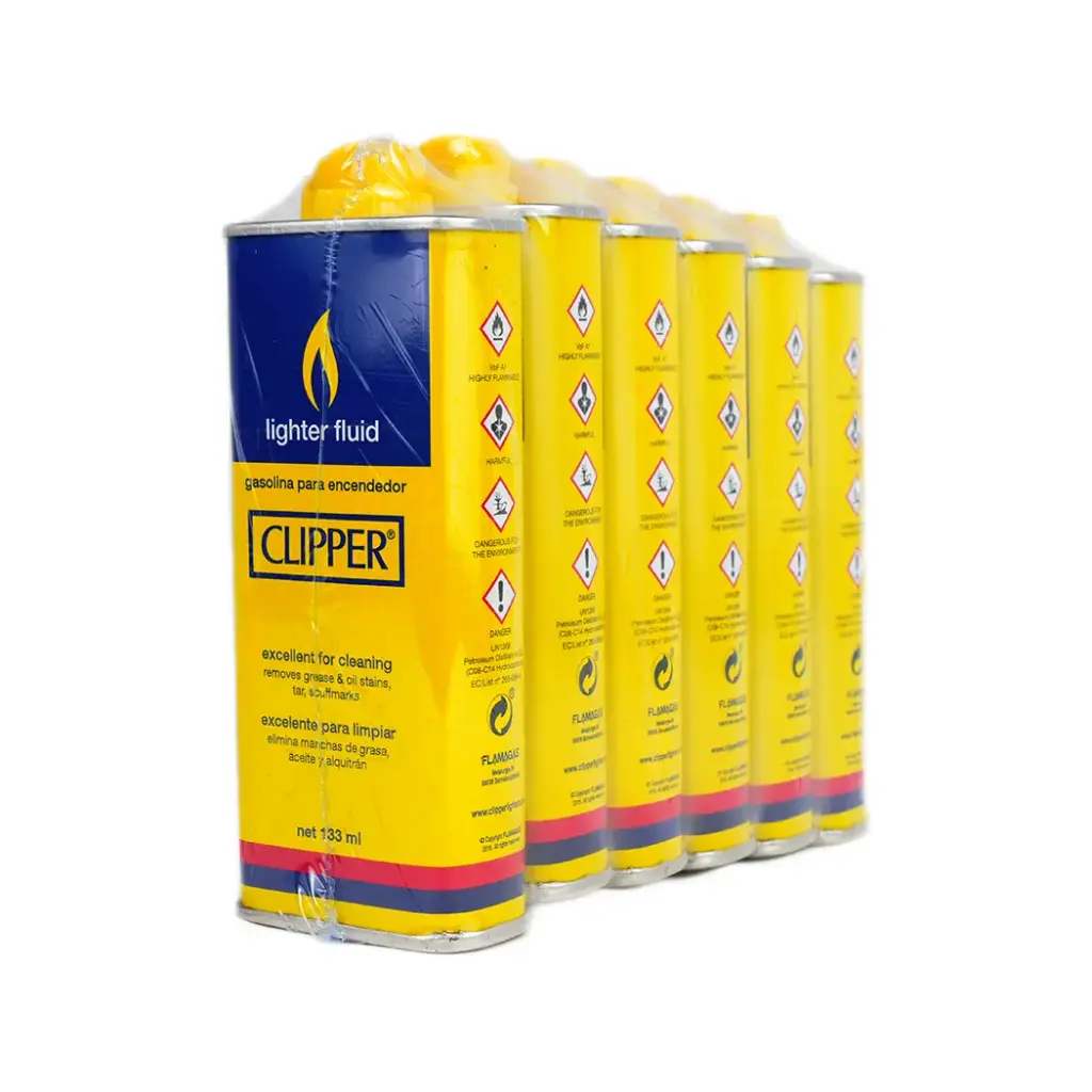 CLIPPER LIGHTERS FLUID 133ML-24 CANS