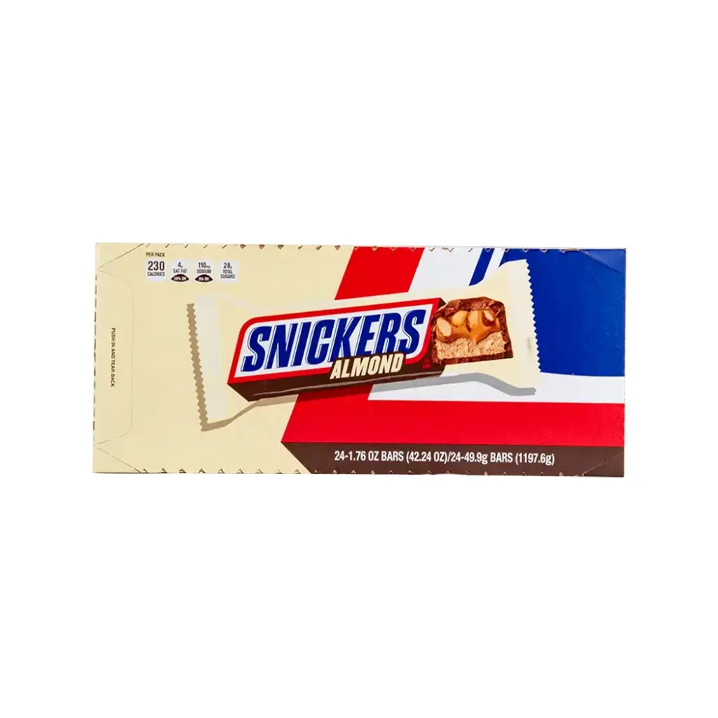 SNICKERS 24-1.76 OZ ALMOND