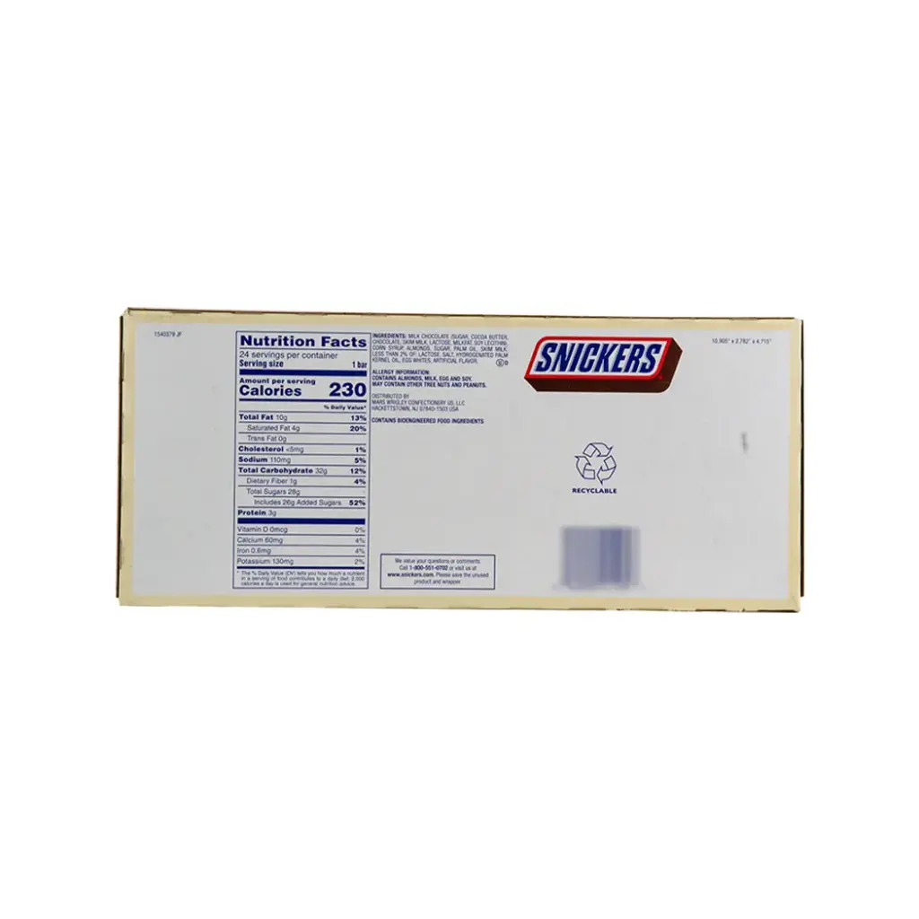 SNICKERS 24-1.76 OZ ALMOND