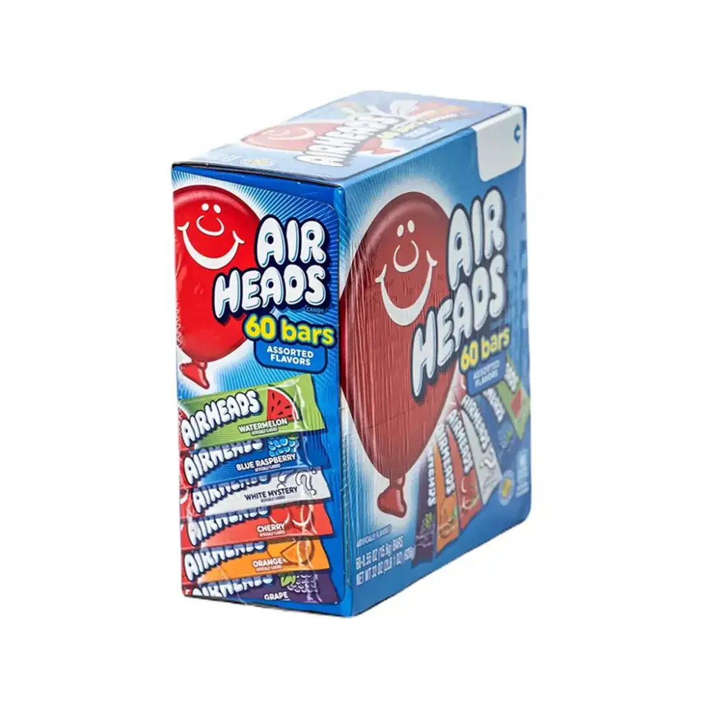 AIRHEADS 60CT ASSORTED BARS