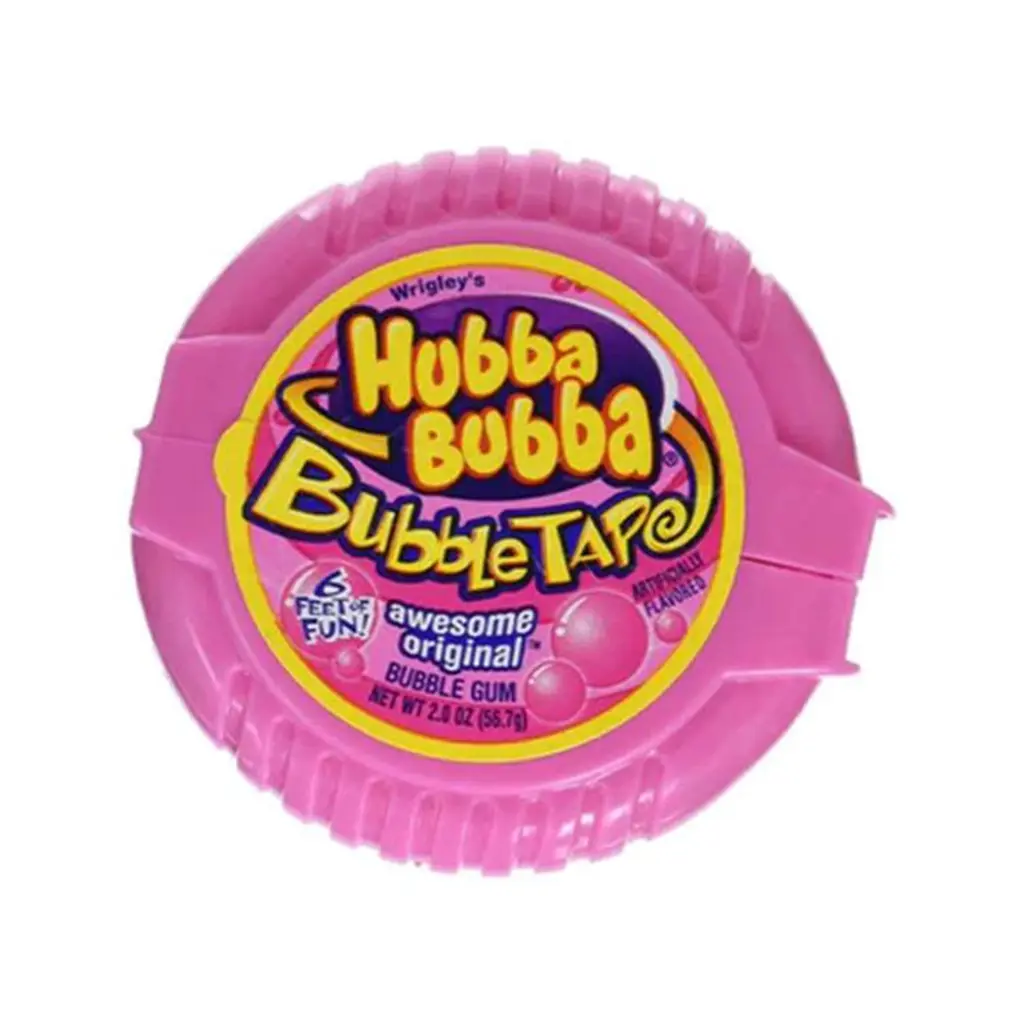 HUBBA BUBBA BUBBLE TAPE 2OZ-6CT ORIGINAL