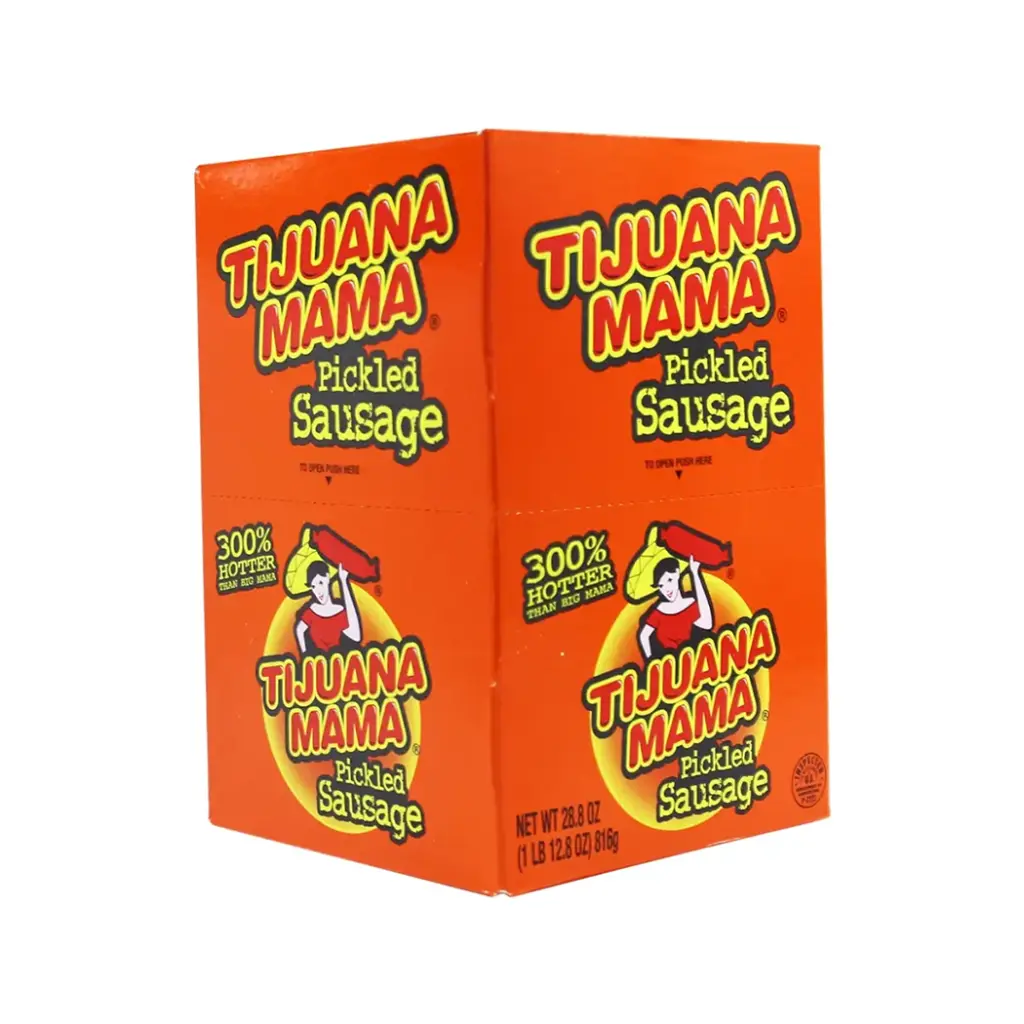 TIJUANA MAMA 12-2.4OZ PICKLED SAUSAGE