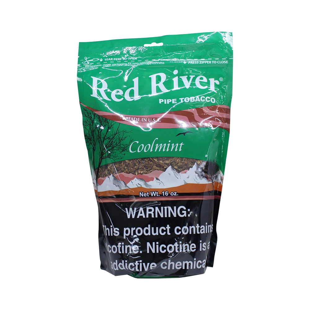 RED RIVER PIPE TOBACCO 16OZ COOL MINT