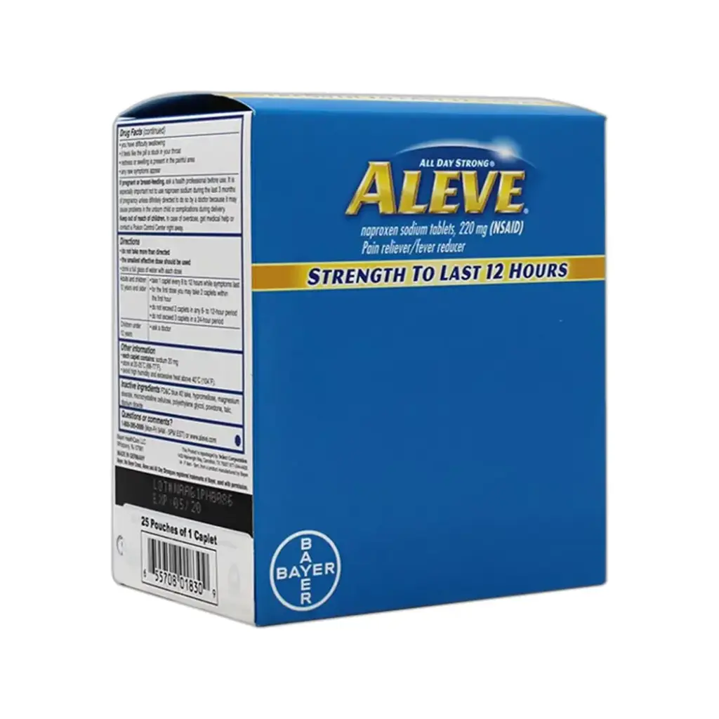 ALEVE DISPENSER 25 X 1'S