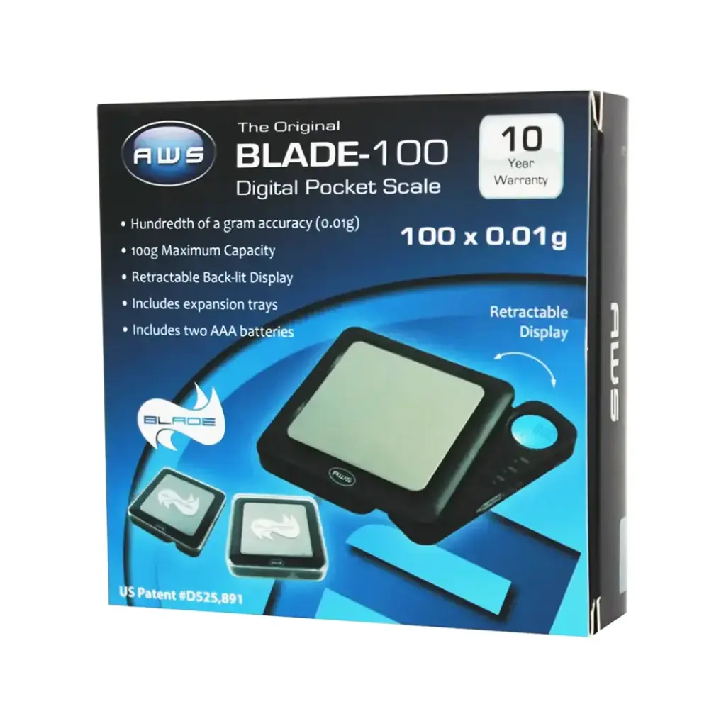 SCALE AWS-100 DIGITAL SCALE BLACK