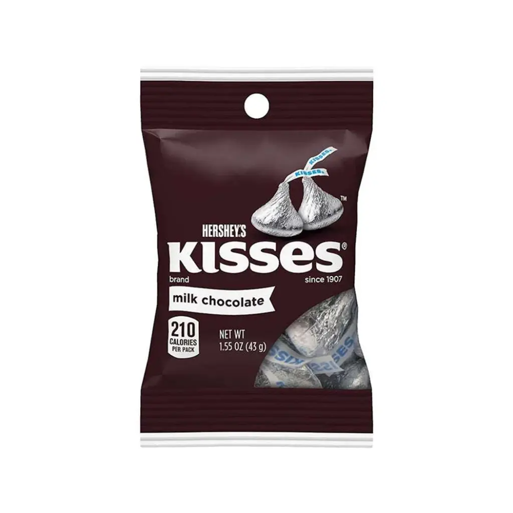 HERSHEYS KISSES 24-1.55 OZ