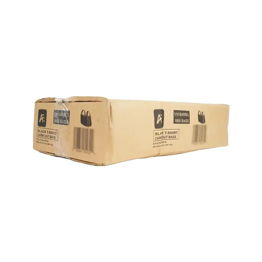 SHOPPING BAG 1/10 BLACK 1000 CT