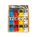 TECHNO FLIP TOP TORCH LIGHTERS 12CT - ASSORTED