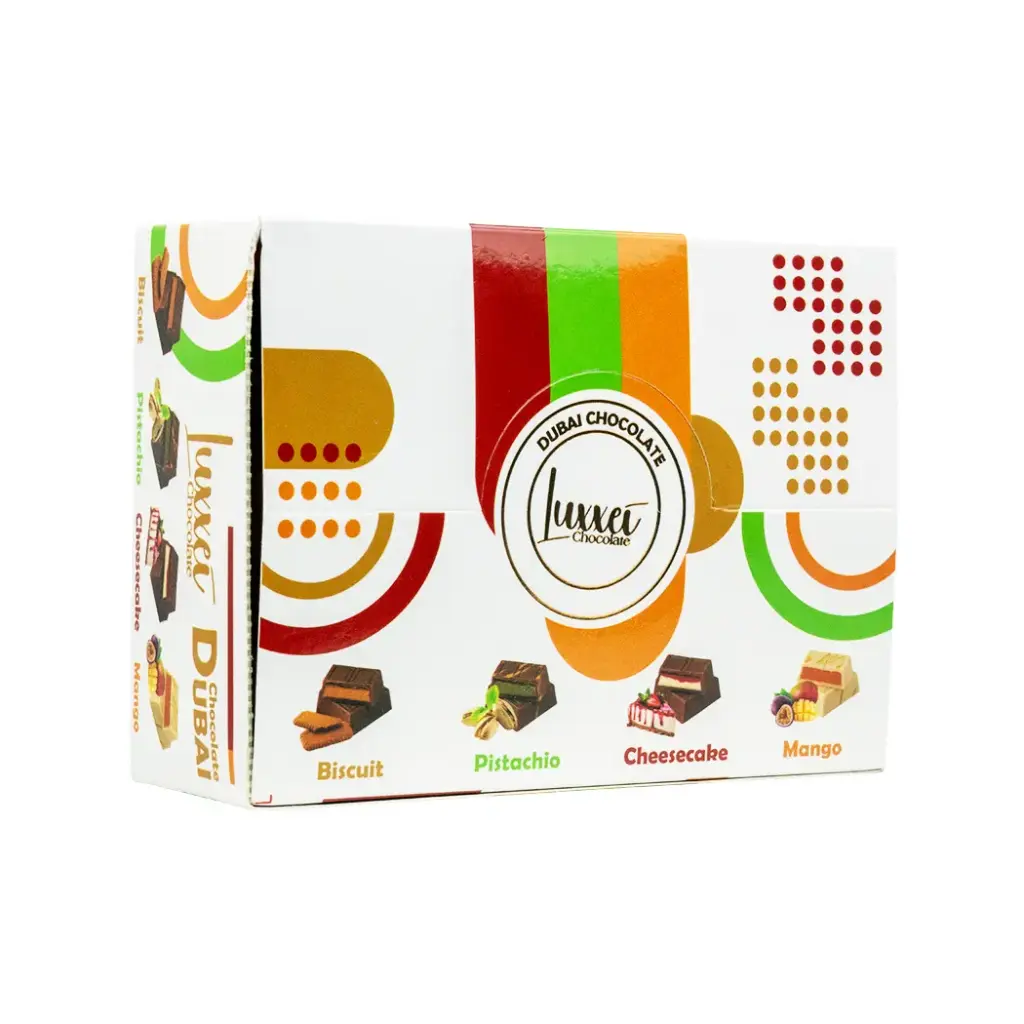 CHOCCART DUBAI CHOCOLATE ASSORTED MIX 36-20G