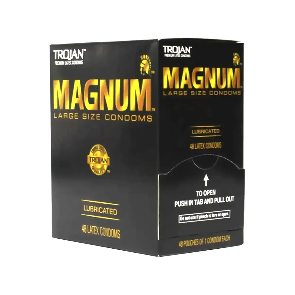 TROJAN 48 CT MAGNUM SINGLE