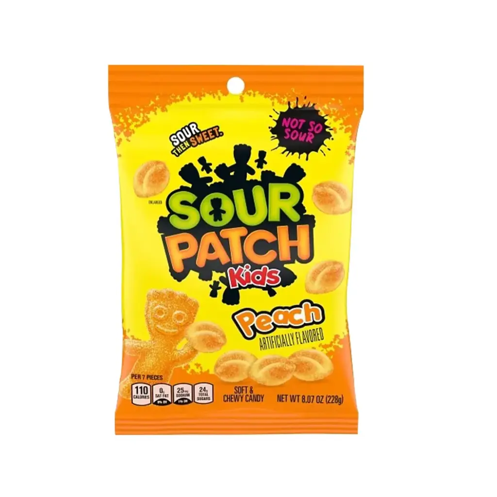 SOUR PATCH KIDS 12-8 OZ PEG BAGS