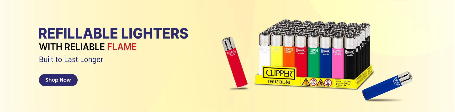 Clipper Lighters | Lighters and Fuels | NEPA Wholesale