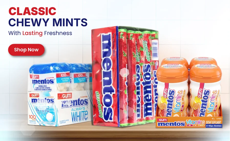 Mentos | Gums, Mints and Antacids | NEPA Wholesale