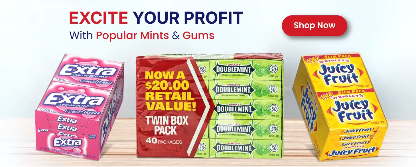 Gums, Mints and Antacids | NEPA Wholesale