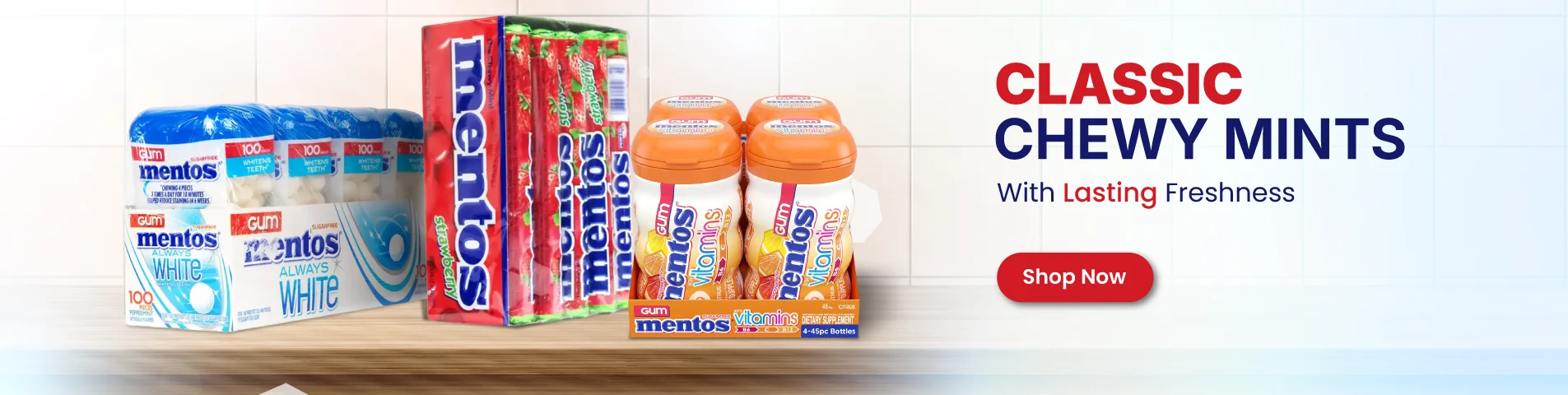 Mentos | Gums, Mints and Antacids | NEPA Wholesale