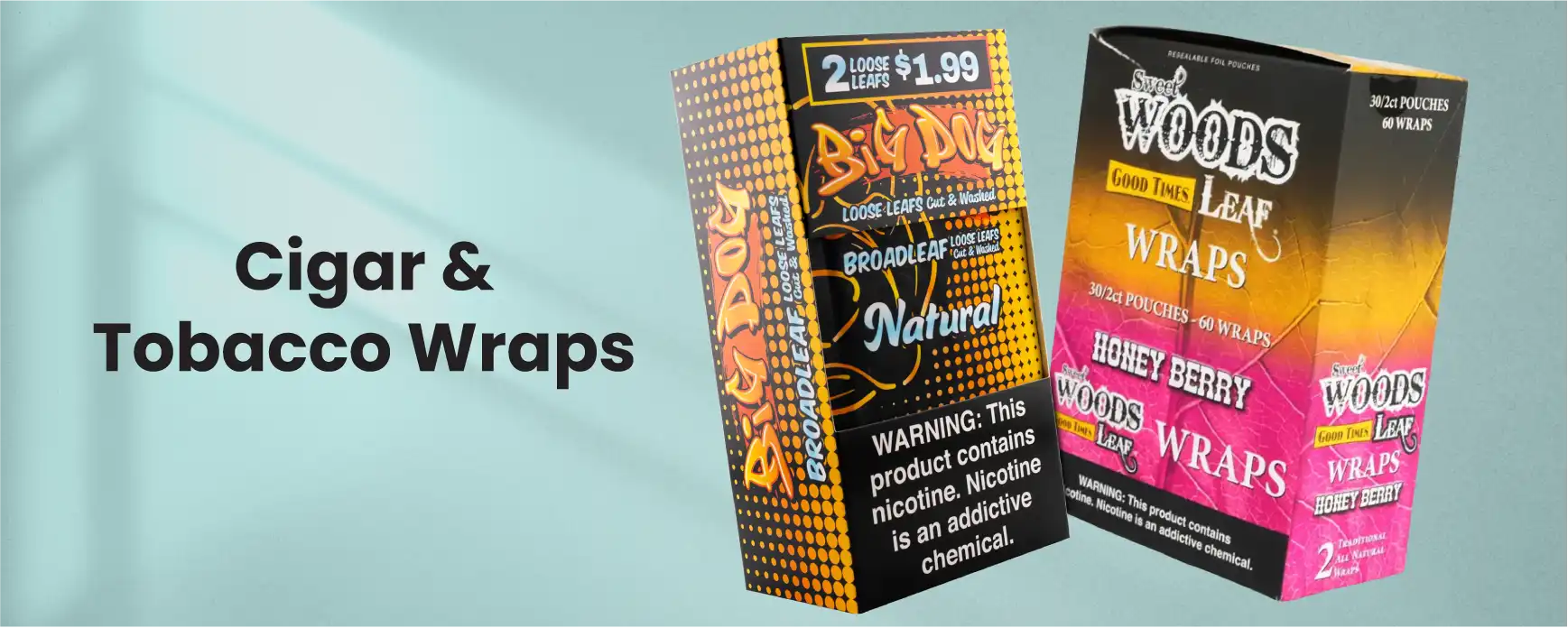 Cigar and Tobacco Wraps | NEPA Wholesale