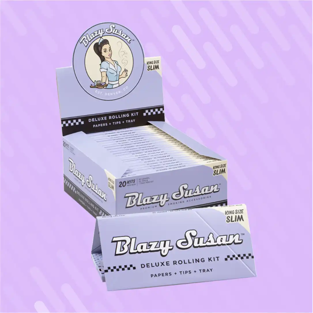 Blazy Kit Purple Deluxe Rolling KS – 20 Kits Per Box | NEPA Wholesale