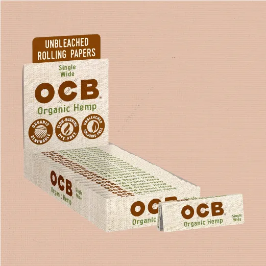 OCB Organic Single Wide 24 Packs | NEPA Wholesale