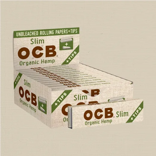 OCB Organic Slim + Tips 24 Booklets | NEPA Wholesale