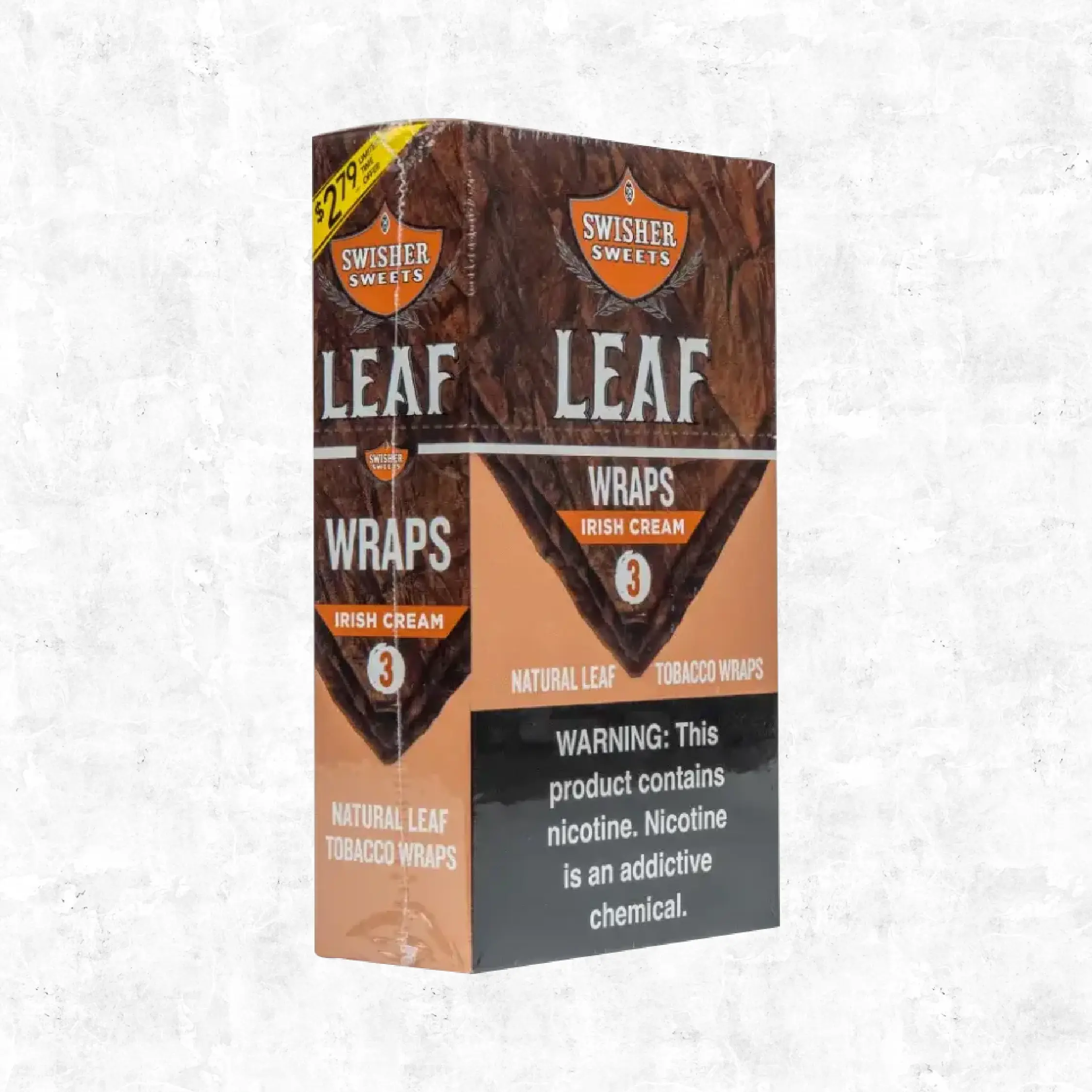 Swisher Leaf Wraps $2.79 10-3pk | NEPA Wholesale