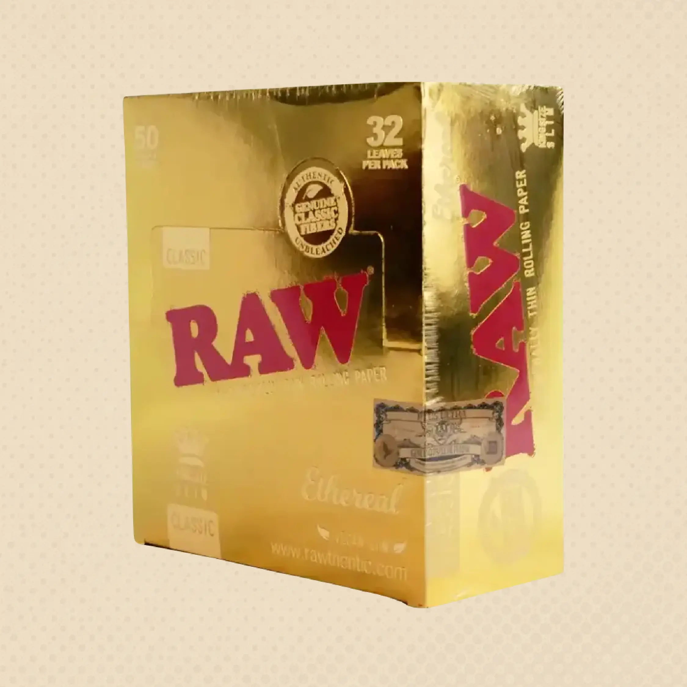 RAW Ethereal King Size Slim 50 per Box | NEPA Wholesale