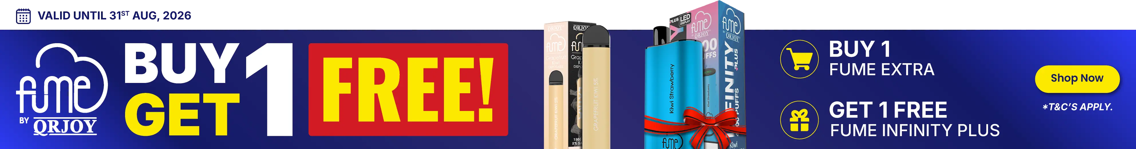 BUY 1 GET 1 INFINITY PLUS FREE
