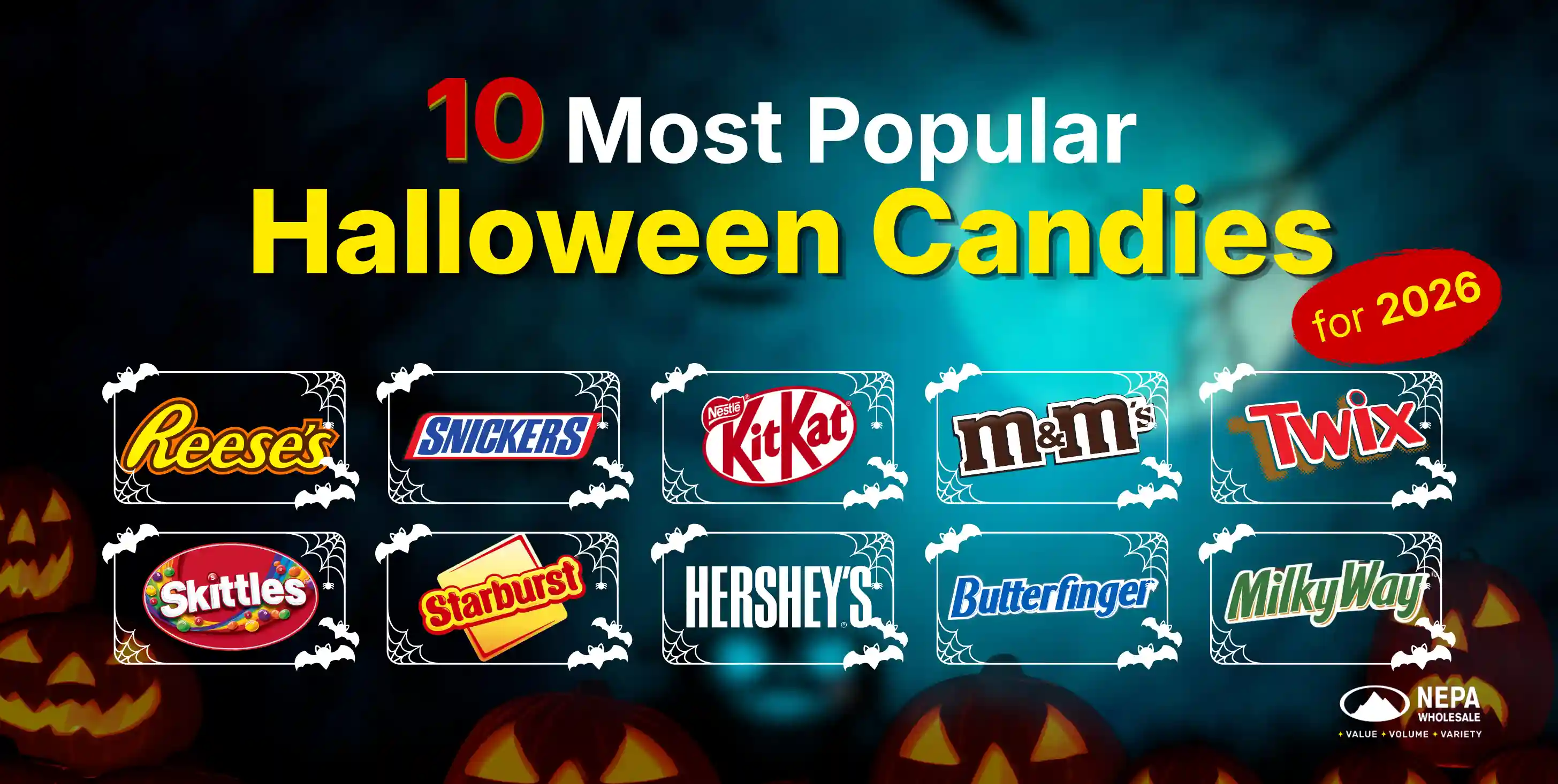 10 Most Popular Halloween Candies for 2026