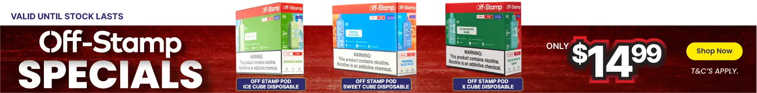 OFF STAMP SPECIALS