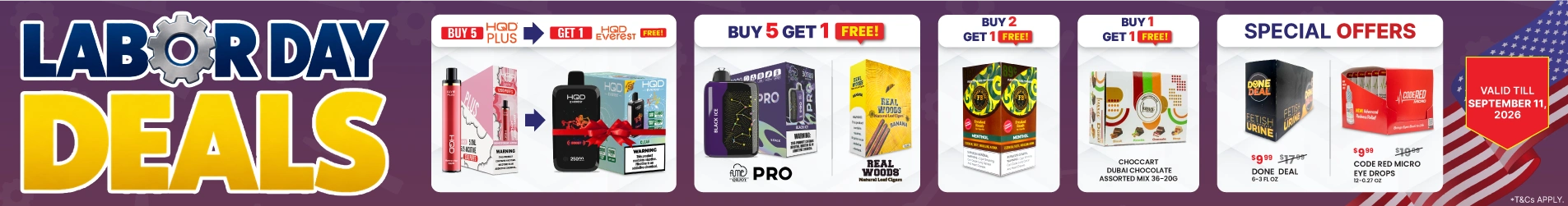 Labor Day Deals
