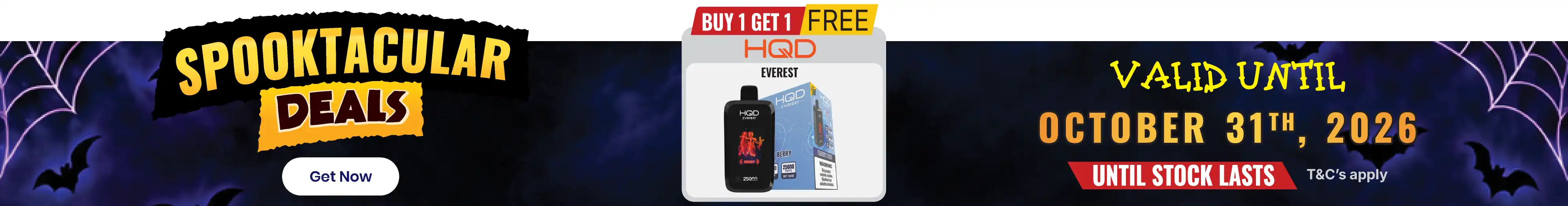 Buy 1 Get 1 Free | Spooktacular Deals