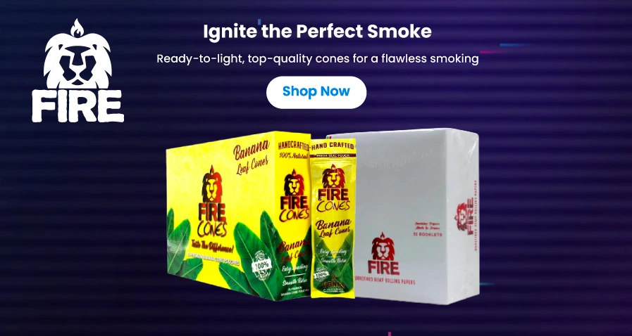 Fire | Rolling Paper and Cones