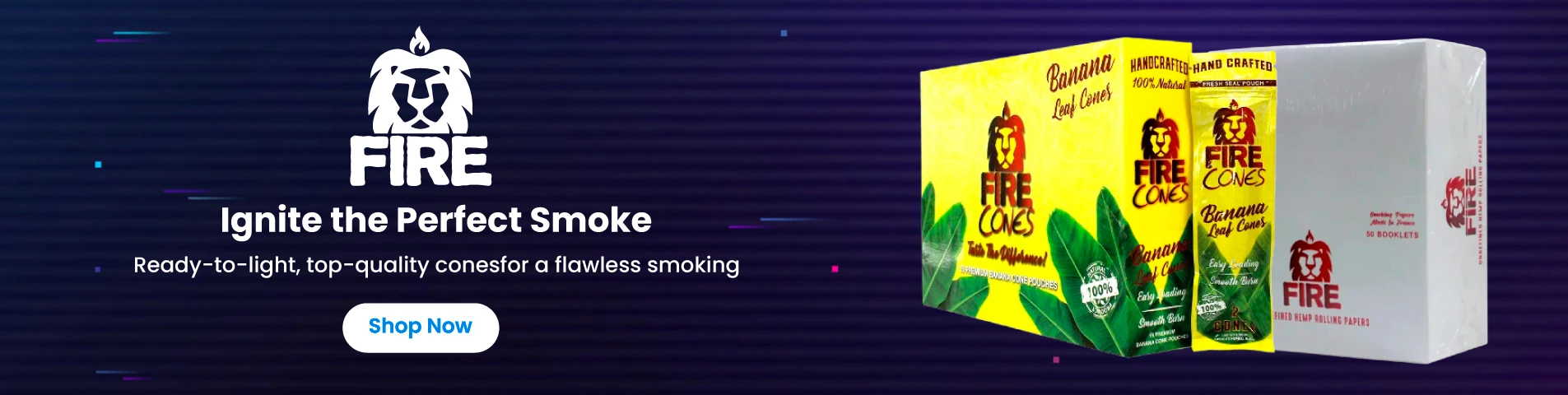 Fire | Rolling Paper and Cones