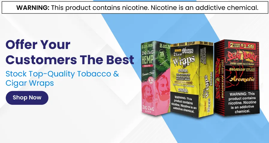 Cigar Wraps Banner | NEPA Wholesale