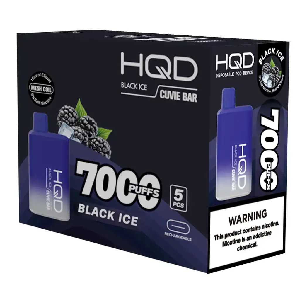 HQD Black Ice Flavor