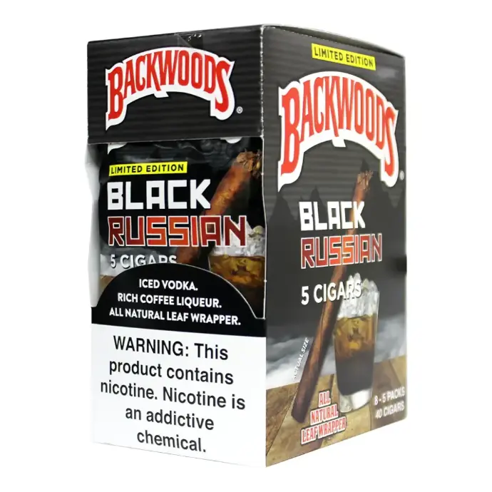 BACKWOODS-5-PK-40-(Black-Russian)-Wholesale-Distributor-NEPA-Wholesale