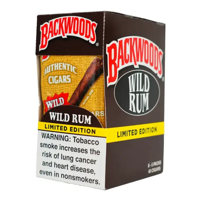 Backwoods Cigars Wild Rum Flavors
