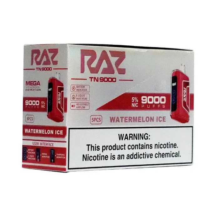 Raz Vape Watermelon Ice Flavors