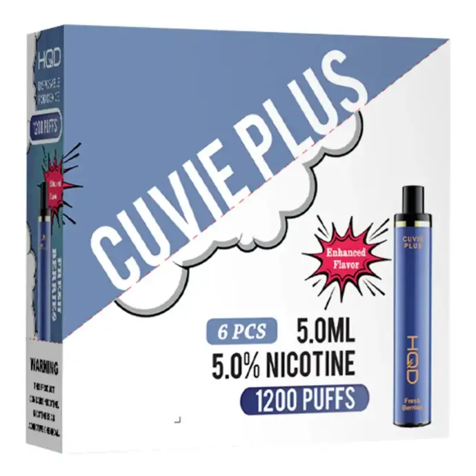 HQD Cuvie Plus Fresh Berries Flavors