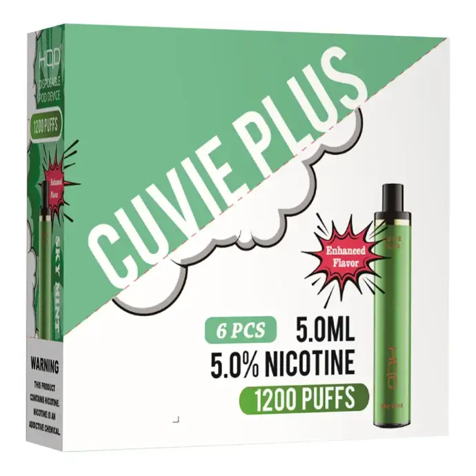HQD Cuvie Plus ICE Mint Flavors