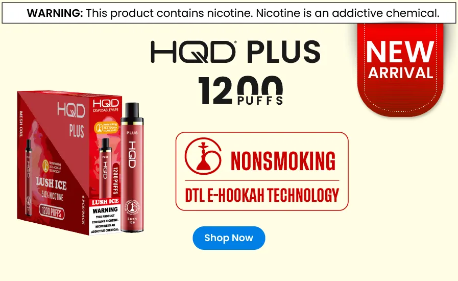 HQD Plus No Smoke | NEPA Wholesale