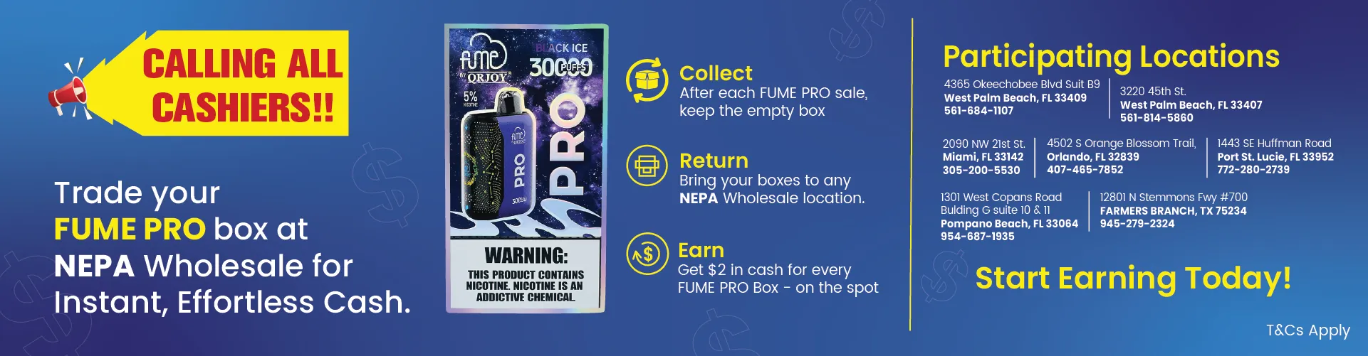 NEPA-Wholesale-Fume-Pro-2-Dollar-For-Each-Box-For-Cashiers