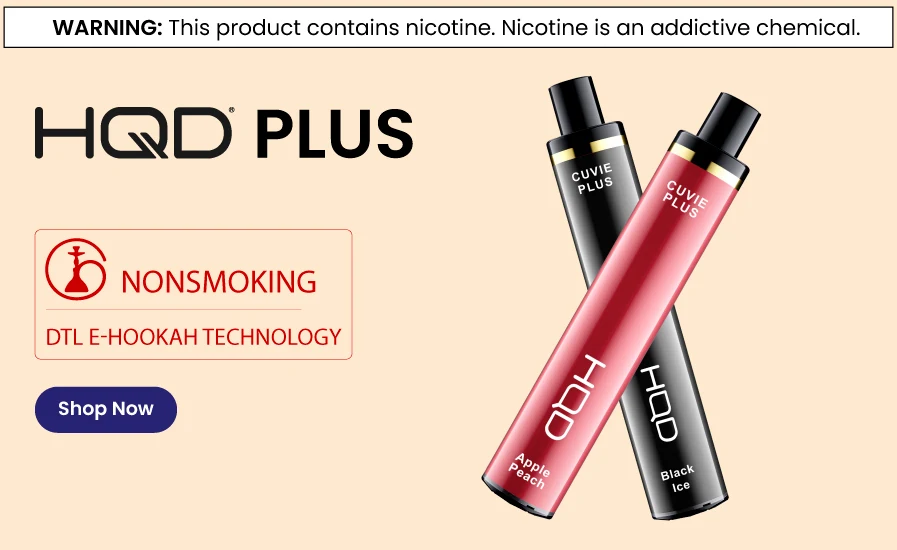 HQD Plus No Smoke | NEPA Wholesale